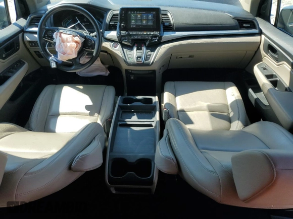 2018 Honda Odyssey EX-L with VIN 5FNRL6H72JB074980, listed as a Copart auction lot 51041465 with 96,240 mi miles and Salvage Title. Bid and sale history available at DreamBid. Image 8.