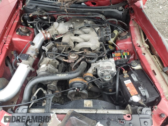 2000 Ford Mustang with VIN 1FAFP4445YF235471, listed as a Copart auction lot 44600335 with 0 mi miles and Salvage Title. Bid and sale history available at carsss.com. Image 11.
