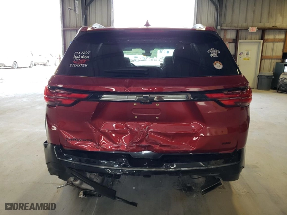 2022 Chevrolet Traverse Premier with VIN 1GNEVKKW1NJ136912, listed as a Copart auction lot 67402744 with 29,972 mi miles and Salvage Title. Bid and sale history available at carsss.com. Image 6.