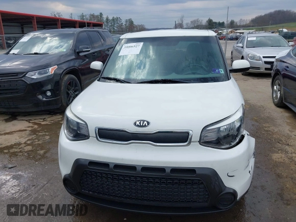 2016 Kia Soul with VIN KNDJN2A27G7259989, listed as a IAAI auction lot 39006527 with 106,751 mi miles. Bid and sale history available at carsss.com. Image 12.