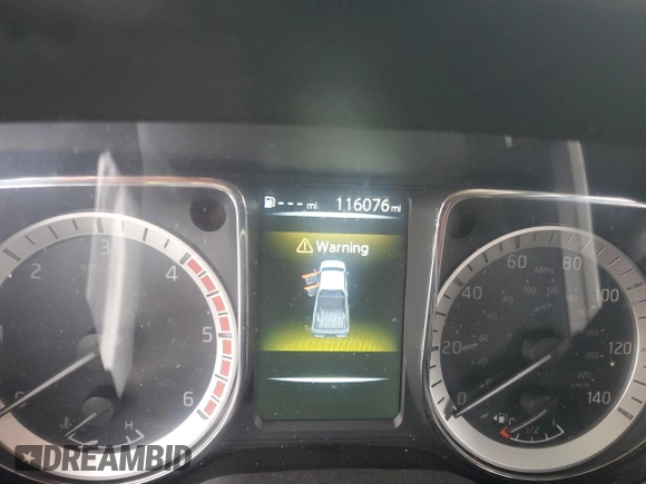 2016 Nissan Titan XD PRO-4X with VIN 1N6BA1F49GN511951, listed as a Copart auction lot 87577645 with 116,076 mi miles and Salvage Title. Bid and sale history available at carsss.com. Image 9.