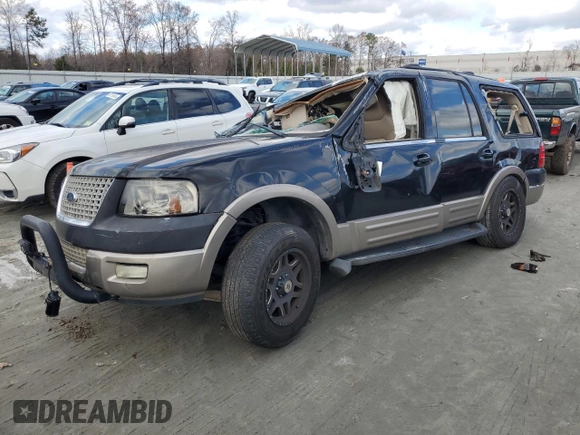 2003 Ford Expedition Eddie Bauer with VIN 1FMFU18L63LA89266, listed as a Copart auction lot 85307254 with 228,414 mi miles and Salvage Title. Bid and sale history available at carsss.com. Image 1.