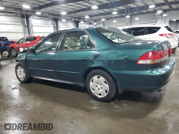 2002 Honda Accord LX z VIN 1HGCG16442A043585, wystawiony jako Copart lot #74481474 z przebiegiem 223 446 mil mil oraz Szkoda całkowita • Salvage title. Historia ofert i sprzedaży dostępna na DreamBid. Obrazek 2.