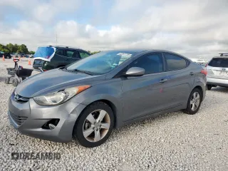 2013 Hyundai Elantra GLS with VIN 5NPDH4AE8DH435806, listed as a Copart auction lot 62207735 with Not provided miles and Salvage title. Bid and sale history available at DreamBid. Image 1.