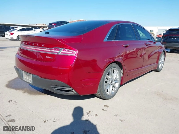 2016 Lincoln MKZ with VIN 3LN6L2G9XGR609152, listed as a IAAI auction lot 41287613 with 76,220 mi miles. Bid and sale history available at carsss.com. Image 4.