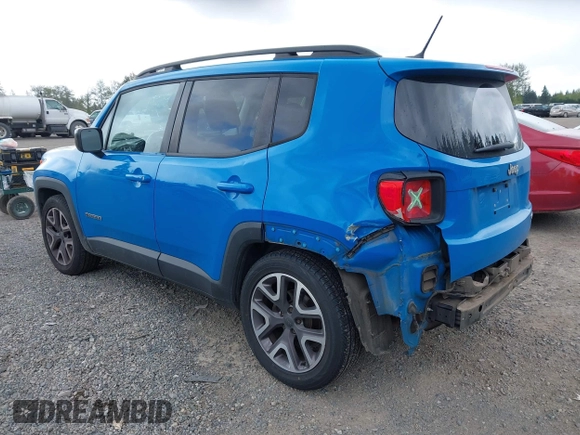 2015 Jeep Renegade Latitude with VIN ZACCJABT4FPC09722, listed as a IAAI auction lot 42056727 with 234,084 mi miles and . Bid and sale history available at DreamBid. Image 3.