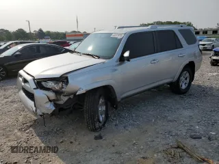 2016 Toyota 4Runner SR5 with VIN JTEZU5JR7G5130002, listed as a Copart auction lot 58207875 with 184,539 mi miles and Salvage title. Bid and sale history available at DreamBid. Image 1.