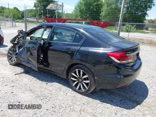 2015 Honda Civic EX-L z VIN 2HGFB2F96FH549908, wystawiony jako IAAI lot #42201190 z przebiegiem Nie podano mil oraz . Historia ofert i sprzedaży dostępna na DreamBid. Obrazek 3.