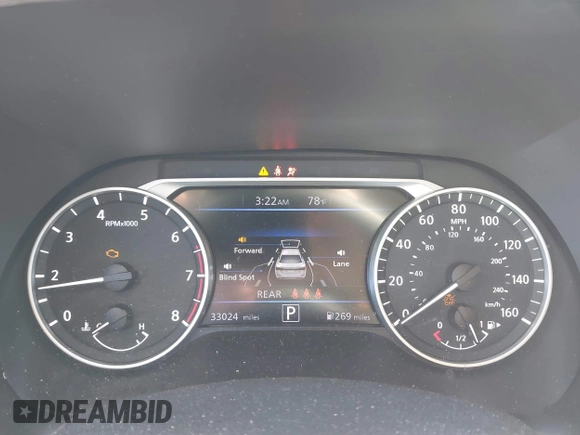 2020 Nissan Sentra SR with VIN 3N1AB8DVXLY313492, listed as a IAAI auction lot 41682275 with 33,024 mi miles and . Bid and sale history available at DreamBid. Image 7.