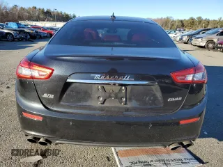 2017 Maserati Ghibli S Q4 with VIN ZAM57RTL1H1248366, listed as a Copart auction lot 40912494 with 103,209 mi miles. Bid and sale history available at carsss.com. Image 6.