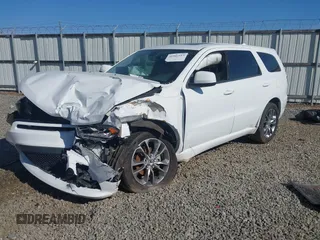 2020 Dodge Durango GT Plus z VIN 1C4RDHDG4LC185934, wystawiony jako IAAI lot #41902513 z przebiegiem 81 396 mil mil oraz . Historia ofert i sprzedaży dostępna na DreamBid. Obrazek 2.