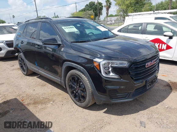 2022 GMC Terrain SLE with VIN 3GKALMEV2NL204823, listed as a IAAI auction lot 42041922 with 51,616 mi miles and . Bid and sale history available at DreamBid. Image 1.
