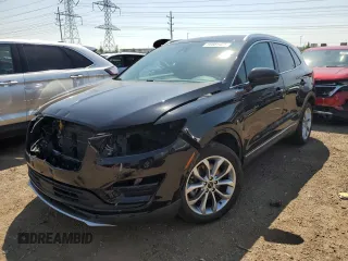 2019 Lincoln MKC Select with VIN 5LMCJ2C94KUL03674, listed as a Copart auction lot 59881425 with 55,920 mi miles and Salvage title. Bid and sale history available at DreamBid. Image 1.
