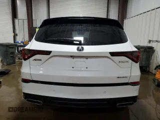 2023 Acura MDX w/A-Spec Package with VIN 5J8YE1H06PL041631, listed as a Copart auction lot 43546895 with 10,271 mi miles and Salvage Title. Bid and sale history available at DreamBid. Image 6.