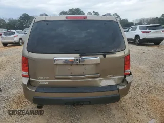 2011 Honda Pilot EX-L with VIN 5FNYF4H55BB066007, listed as a Copart auction lot 47126965 with 268,201 mi miles and Salvage Title. Bid and sale history available at carsss.com. Image 6.