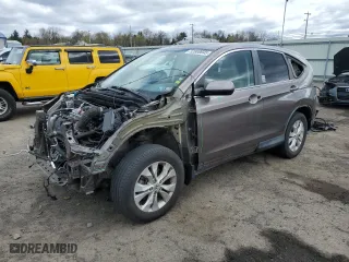 2014 Honda CR-V EX with VIN 5J6RM3H59EL003458, listed as a Copart auction lot 52800045 with 99,568 mi miles and Salvage Title. Bid and sale history available at carsss.com. Image 1.
