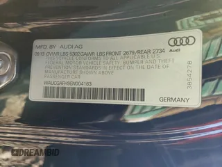 2014 Audi S5 Premium Plus z VIN WAUCGAFH9EN004163, wystawiony jako Copart lot #75017714 z przebiegiem 108 381 mil mil oraz Tytuł czysty. Historia ofert i sprzedaży dostępna na DreamBid. Obrazek 12.