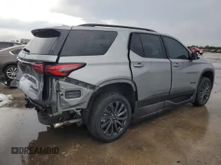 2023 Chevrolet Traverse RS z VIN 1GNERJKW1PJ145143, wystawiony jako Copart lot #73587744 z przebiegiem 6 278 mil mil oraz Szkoda całkowita • Salvage title. Historia ofert i sprzedaży dostępna na DreamBid. Obrazek 3.