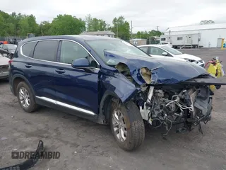 2019 Hyundai Santa Fe SE z VIN 5NMS2CAD3KH022518, wystawiony jako IAAI lot #42289725 z przebiegiem 102 547 mil mil oraz . Historia ofert i sprzedaży dostępna na DreamBid. Obrazek 1.