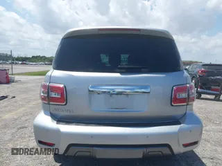 2019 Nissan Armada SL with VIN JN8AY2ND3K9085763, listed as a IAAI auction lot 41972072 with 109,555 mi miles. Bid and sale history available at carsss.com. Image 17.
