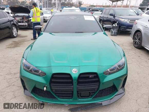 2023 BMW M4 Competition xDrive z VIN WBS43AZ05PCL26010, wystawiony jako IAAI lot #42153303 z przebiegiem 19 839 mil mil oraz . Historia ofert i sprzedaży dostępna na DreamBid. Obrazek 13.