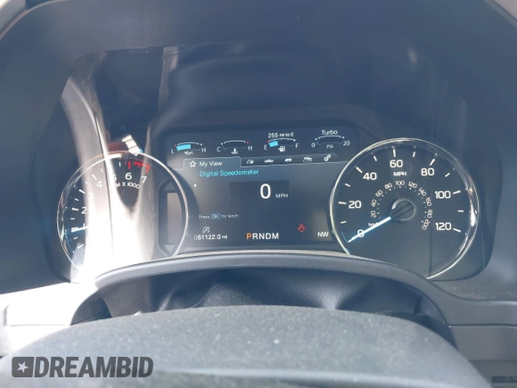 2020 Ford F-150 XL with VIN 1FTEW1EP9LKE89250, listed as a IAAI auction lot 42225184 with 61,122 mi miles and . Bid and sale history available at DreamBid. Image 7.