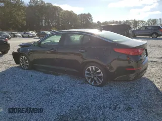2015 Kia Optima SX Turbo with VIN 5XXGR4A63FG471338, listed as a Copart auction lot 48134875 with 81,358 mi miles and Salvage Title. Bid and sale history available at carsss.com. Image 2.