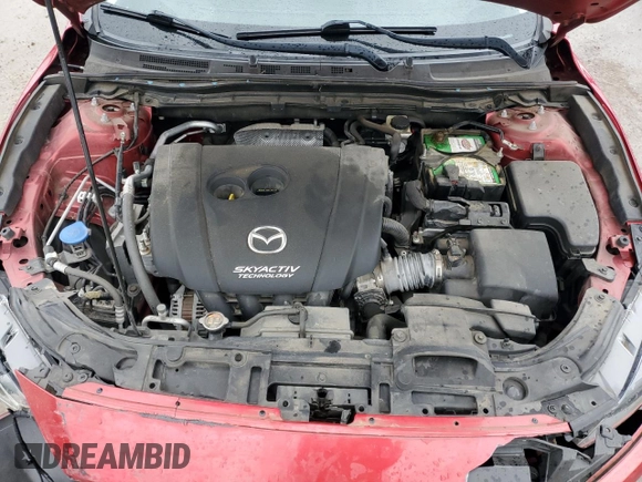 2017 Mazda 3 Sport with VIN 3MZBN1K72HM141877, listed as a Copart auction lot 52315655 with 115,435 mi miles and Salvage Title. Bid and sale history available at carsss.com. Image 11.