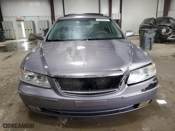 2006 Hyundai Azera SE with VIN KMHFC46F76A134653, listed as a Copart auction lot 75797614 with 171,528 mi miles and Salvage Title. Bid and sale history available at carsss.com. Image 5.