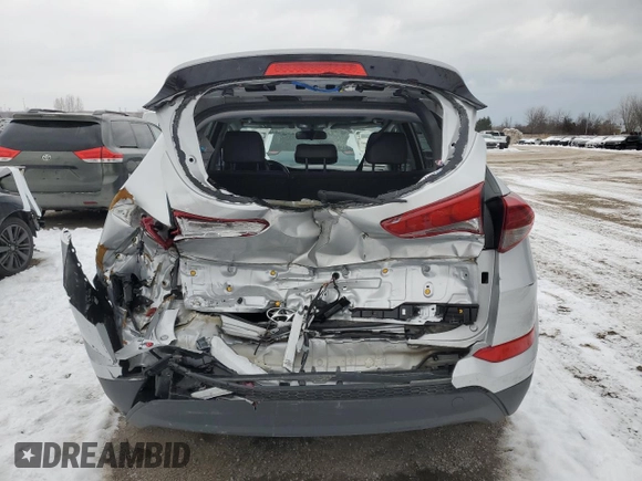 2018 Hyundai Tucson SEL with VIN KM8J3CA41JU803954, listed as a Copart auction lot 88039715 with 49,759 mi miles and Salvage Title. Bid and sale history available at carsss.com. Image 6.