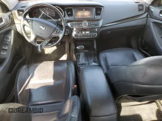 2014 Kia Cadenza Premium with VIN KNALN4D70E5133832, listed as a Copart auction lot 51389574 with 113,266 mi miles and Salvage Title. Bid and sale history available at carsss.com. Image 8.