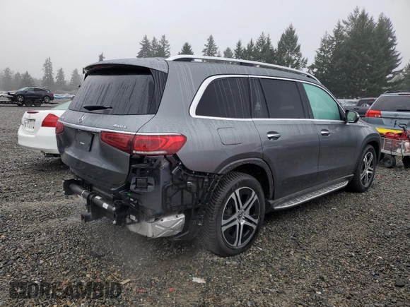 2020 Mercedes-Benz GLS with VIN 4JGFF5KE7LA189660, listed as a Copart auction lot 79108453 with 19,888 mi miles. Bid and sale history available at carsss.com. Image 3.