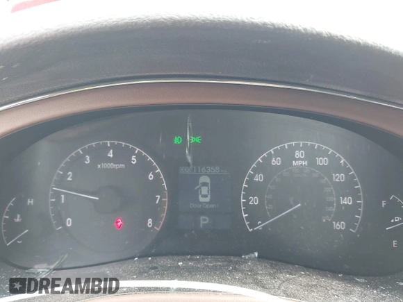 2009 Hyundai Genesis with VIN KMHGC46E39U034001, listed as a IAAI auction lot 42111636 with 116,358 mi miles and . Bid and sale history available at DreamBid. Image 7.