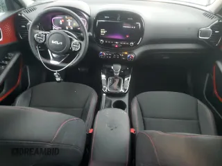 2024 Kia Soul GT-Line with VIN KNDJ53AU7R7920902, listed as a Copart auction lot 47736845 with 1,185 mi miles and Salvage Title. Bid and sale history available at carsss.com. Image 8.
