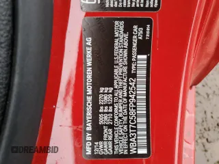 2015 BMW 4 Series 435i xDrive with VIN WBA3T7C58FP942542, listed as a Copart auction lot 78869484 with 75,392 mi miles and Salvage title. Bid and sale history available at DreamBid. Image 14.