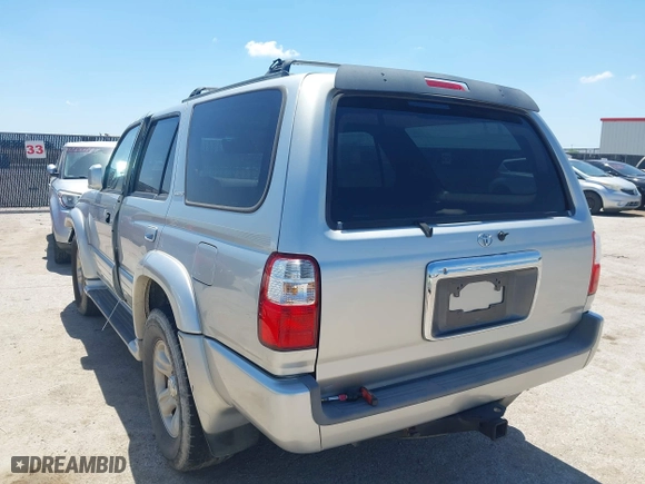2002 Toyota 4Runner Limited with VIN JT3GN87RX20239209, listed as a IAAI auction lot 42105302 with 266,064 mi miles. Bid and sale history available at carsss.com. Image 3.
