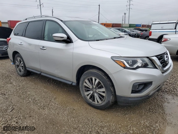 2017 Nissan Pathfinder SV with VIN 5N1DR2MN4HC673551, listed as a Copart auction lot 44277655 with 125,912 mi miles and Clean Title. Bid and sale history available at carsss.com. Image 4.