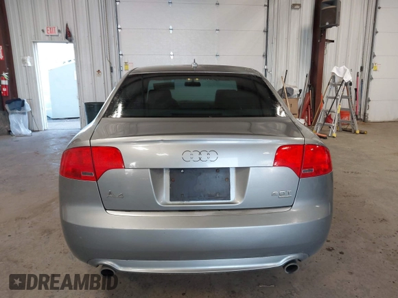 2008 Audi A4 2.0T with VIN WAUDF78E48A031523, listed as a IAAI auction lot 41829414 with 156,988 mi miles and . Bid and sale history available at DreamBid. Image 16.