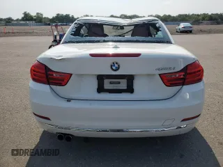 2015 BMW 4 Series 428i with VIN WBA3V7C57FP772880, listed as a Copart auction lot 62740295 with 107,673 mi miles and Salvage title. Bid and sale history available at DreamBid. Image 6.