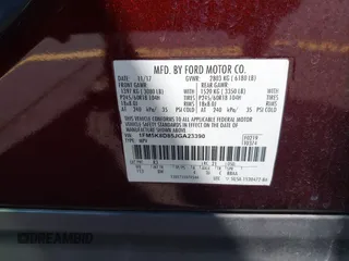 2018 Ford Explorer XLT с VIN 1FM5K8D85JGA23390, выставлен на аукционе IAAI как лот 42507111 с пробегом 79 761 миль миль и . История ставок и продаж доступна на DreamBid. Изображение 9.