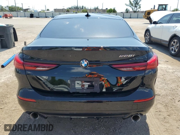 2022 BMW 2 Series 228i with VIN WBA53AK08N7L37222, listed as a Copart auction lot 51824973 with 4,979 mi miles. Bid and sale history available at carsss.com. Image 6.