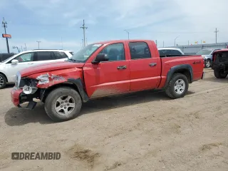 2006 Dodge Dakota SLT with VIN 1D7HW48N06S656646, listed as a Copart auction lot 60980315 with 170,237 mi miles and Salvage title. Bid and sale history available at DreamBid. Image 1.