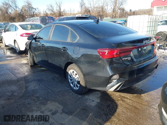 2024 Kia Forte LXS with VIN 3KPF24AD7RE815216, listed as a IAAI auction lot 41423571 with 12,655 mi miles. Bid and sale history available at carsss.com. Image 3.