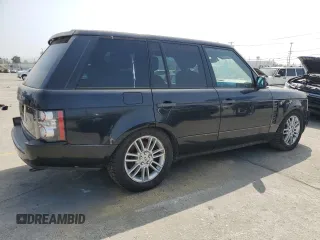 2011 Land Rover Range Rover HSE with VIN SALME1D46BA358747, listed as a Copart auction lot 60562035 with 114,385 mi miles and Clean title. Bid and sale history available at DreamBid. Image 3.