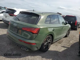 2021 Audi SQ5 Prestige with VIN WA1C4AFY9M2008834, listed as a Copart auction lot 74674924 with Not Provided miles and Non Repairable. Bid and sale history available at DreamBid. Image 3.