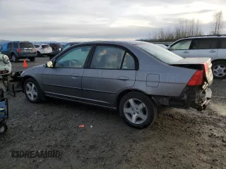 2004 Honda Civic EX with VIN 2HGES26844H564522, listed as a Copart auction lot 48736005 with 179,705 mi miles and Salvage title. Bid and sale history available at DreamBid. Image 2.