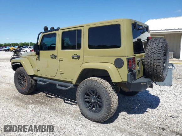 2013 Jeep Wrangler Unlimited Rubicon with VIN 1C4BJWFG0DL587057, listed as a Copart auction lot 57362535 with 102,684 mi miles and Salvage title. Bid and sale history available at DreamBid. Image 2.