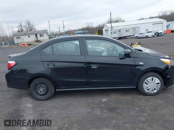 2024 Mitsubishi Mirage ES with VIN ML32FUFJ3RHF02682, listed as a IAAI auction lot 39063166 with 8,701 mi miles and . Bid and sale history available at DreamBid. Image 13.