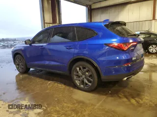 2024 Acura MDX w/A-Spec Package with VIN 5J8YE1H03RL009917, listed as a Copart auction lot 84482204 with 6,002 mi miles and Salvage Title. Bid and sale history available at carsss.com. Image 2.