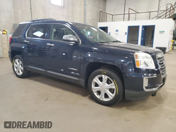 2017 GMC Terrain SLT with VIN 2GKFLUEK1H6277847, listed as a Copart auction lot 53280505 with 99,874 mi miles and Salvage Title. Bid and sale history available at carsss.com. Image 4.